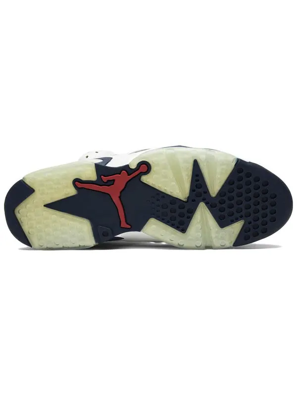 Кроссовки 6 retro+ 'olympic' 2000 Air Jordan — изображение 3 из 3, белый