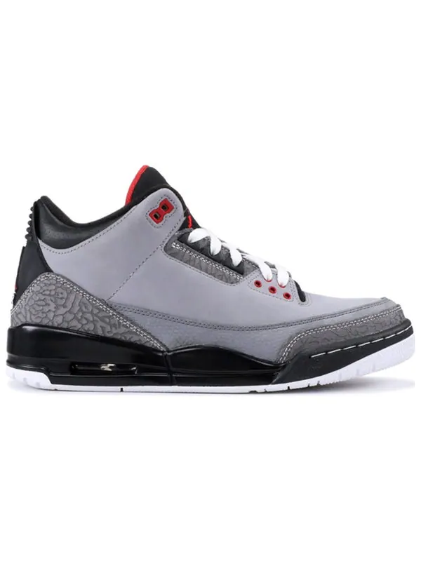 Кроссовки 3 retro Air Jordan — изображение 2 из 3, серый