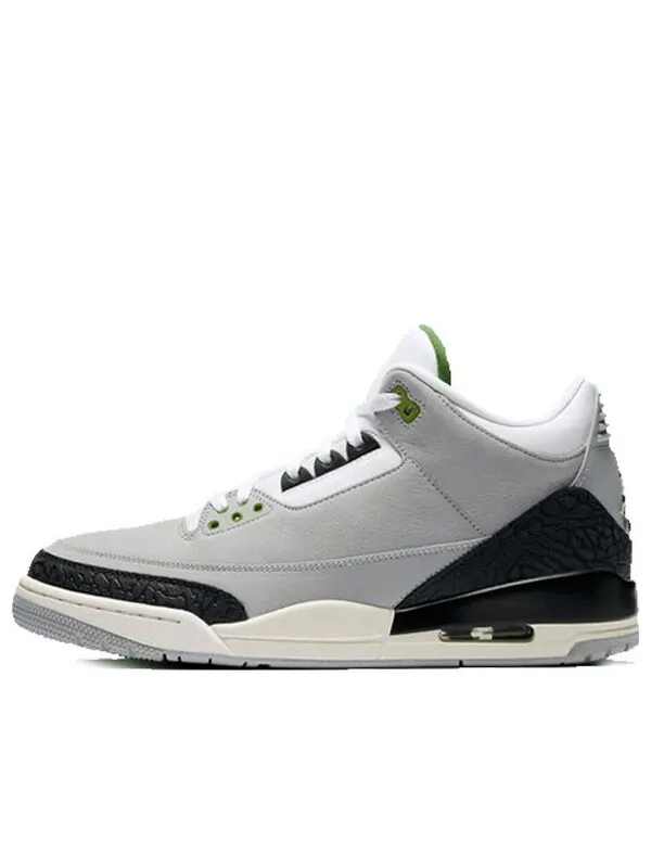 Кроссовки 3 ретро Air Jordan — изображение 1 из 4, серый/-черный-белый