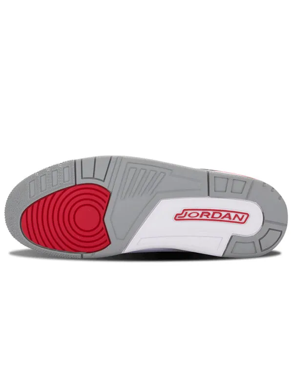 Кроссовки 3 ретро Air Jordan — изображение 4 из 4, белый/красный-серый