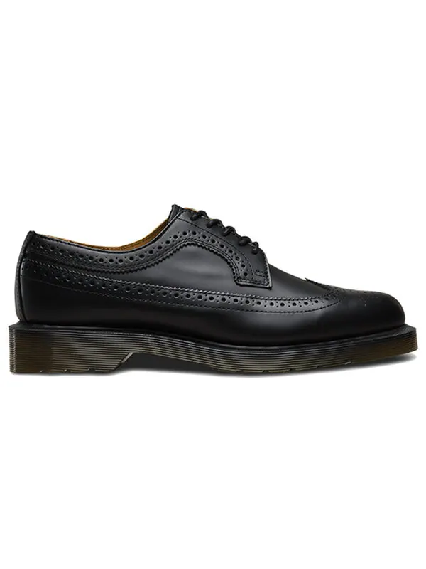 Кроссовки Dr. Martens 3989 brogue smooth leather — изображение 2 из 4, черный