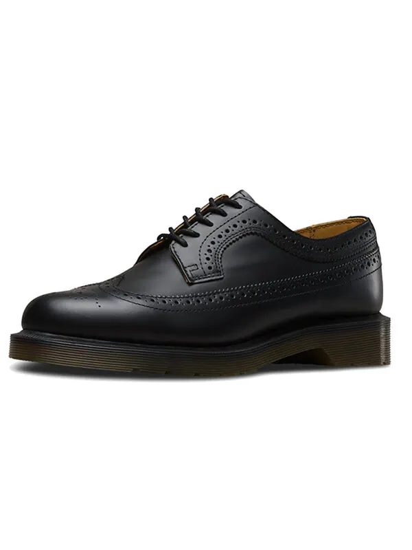 Кроссовки Dr. Martens 3989 brogue smooth leather — изображение 3 из 4, черный