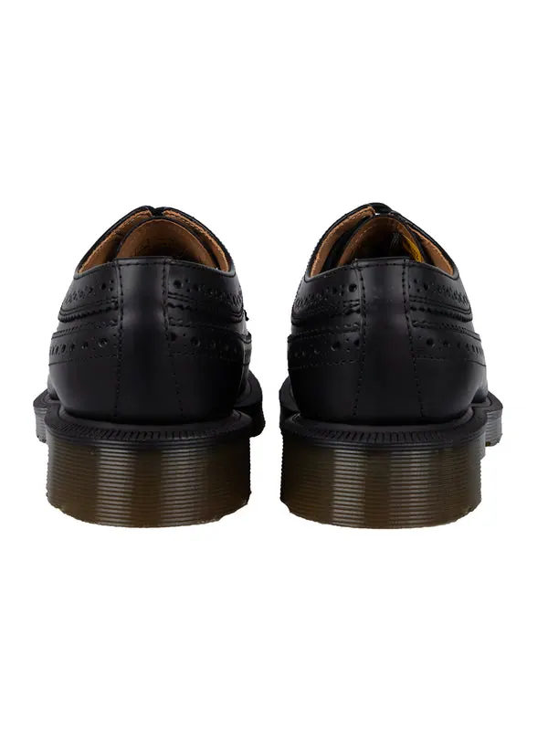 Кроссовки Dr. Martens 3989 brogue smooth leather — изображение 4 из 4, черный