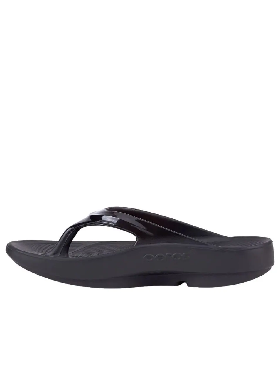 (WMNS) Сандалии Oofos OOlala 'Black' — изображение 2 из 5, черный