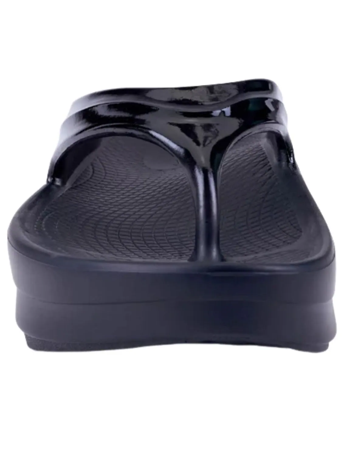 (WMNS) Сандалии Oofos OOlala OOmega 'Черные' 1410-ЧЕРНЫЕ — изображение 2 из 5, черный