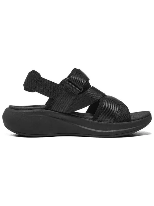 Сандалии max cushioning essential sandal 'black' Skechers — изображение 2 из 4, черный