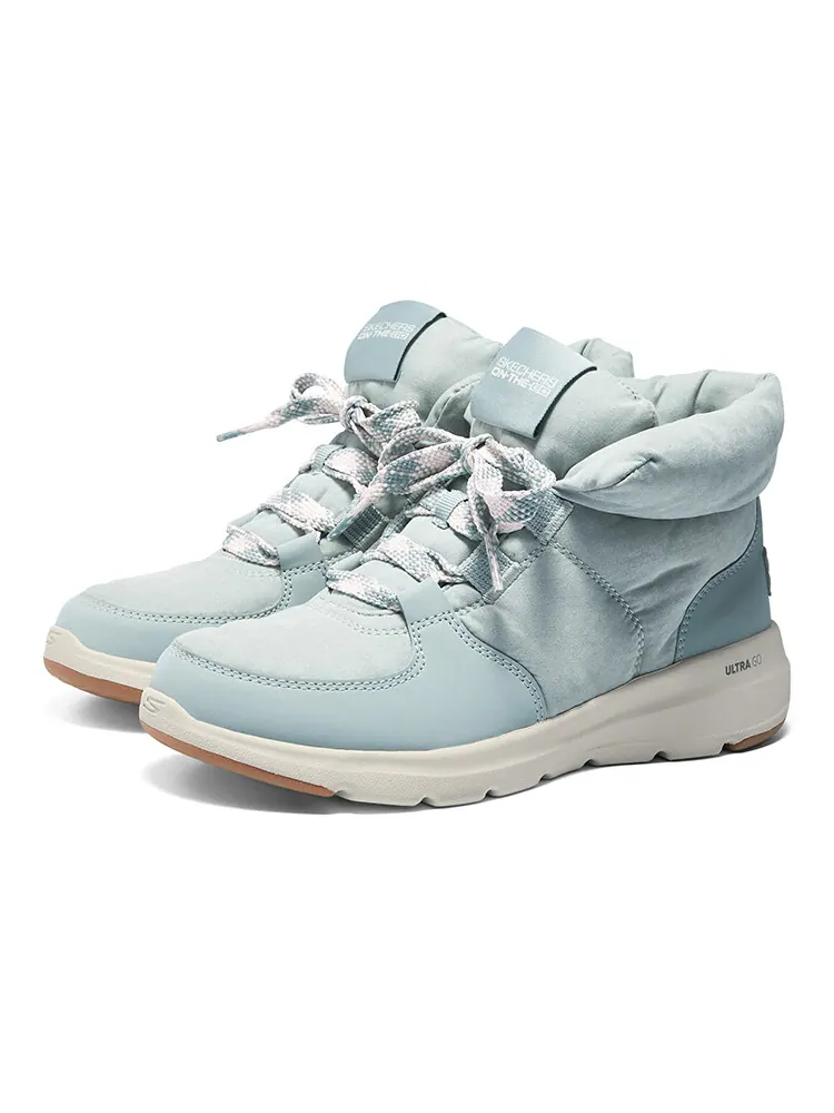 Зимние ботинки женские Skechers Glacial Ultra — изображение 3 из 5, светлый синий