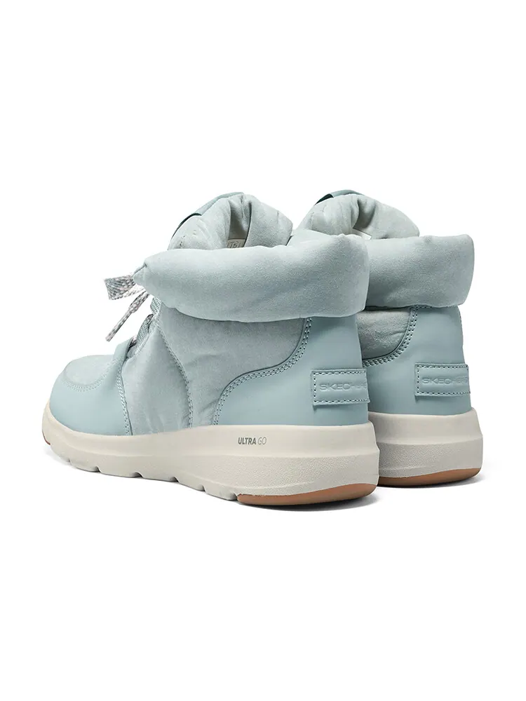 Зимние ботинки женские Skechers Glacial Ultra — изображение 4 из 5, светлый синий