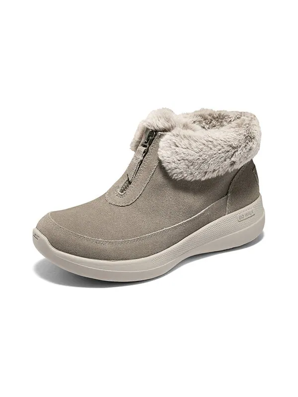 Кроссовки go walk stability boots 'brown' Skechers — изображение 3 из 4, коричневый/бежевый