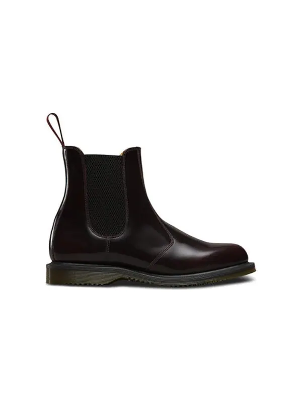 Ботинки женские Dr. Martens Flora Smooth Leather Chelsea Boots — изображение 2 из 4, красный