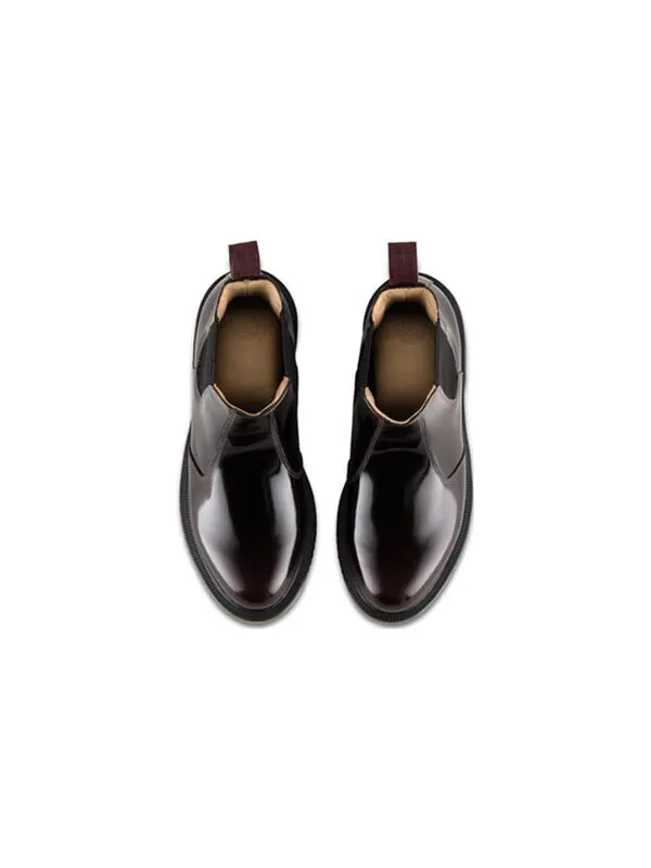 Ботинки женские Dr. Martens Flora Smooth Leather Chelsea Boots — изображение 4 из 4, красный