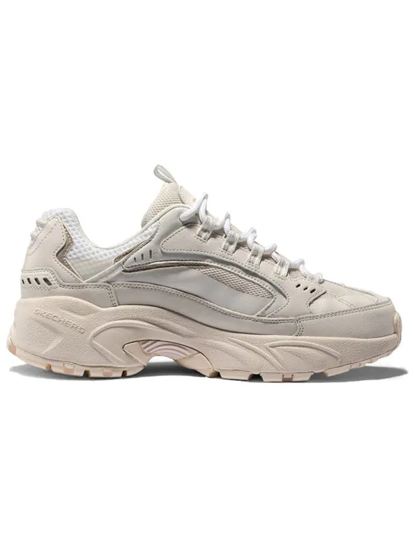 Кроссовки stamina 'white cream' Skechers — изображение 2 из 4, белый
