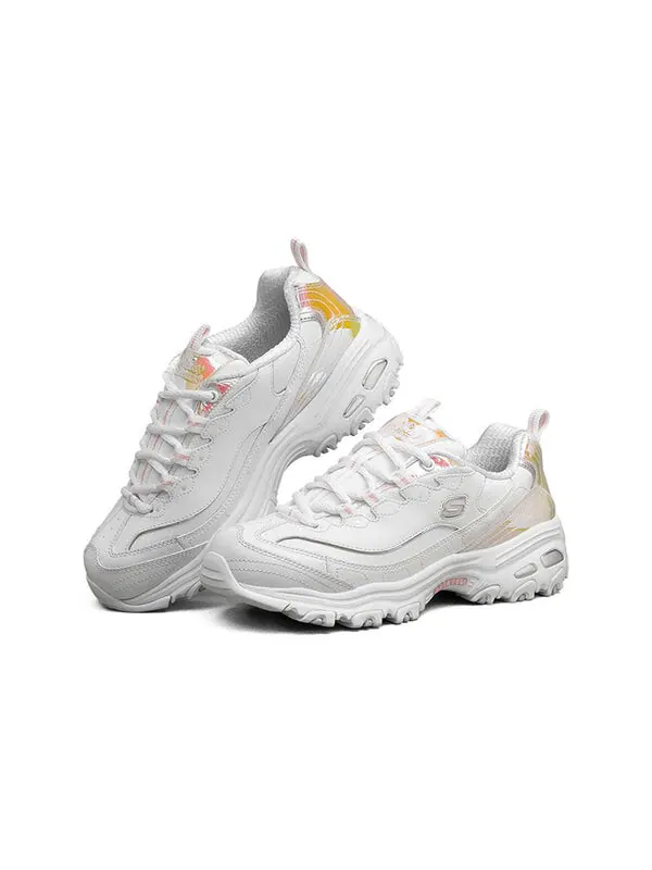Кроссовки d'lites 1.0 'white' Skechers — изображение 3 из 4, белый/мульти