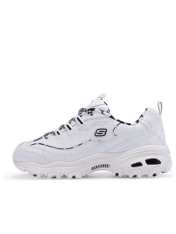 Кроссовки d'lites 1.0 low shoes gs white Skechers — изображение 1 из 4, белый
