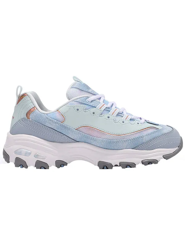 Кроссовки d lites sneakers light-blue Skechers — изображение 2 из 4, синий