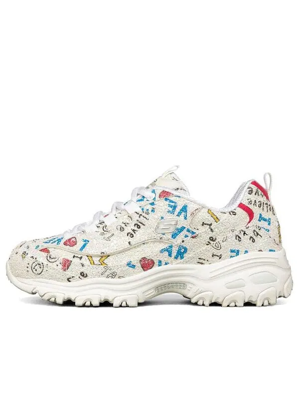 Кроссовки d'lites 1.0 low-top daddy shoes multi-color Skechers — изображение 1 из 4, мульти