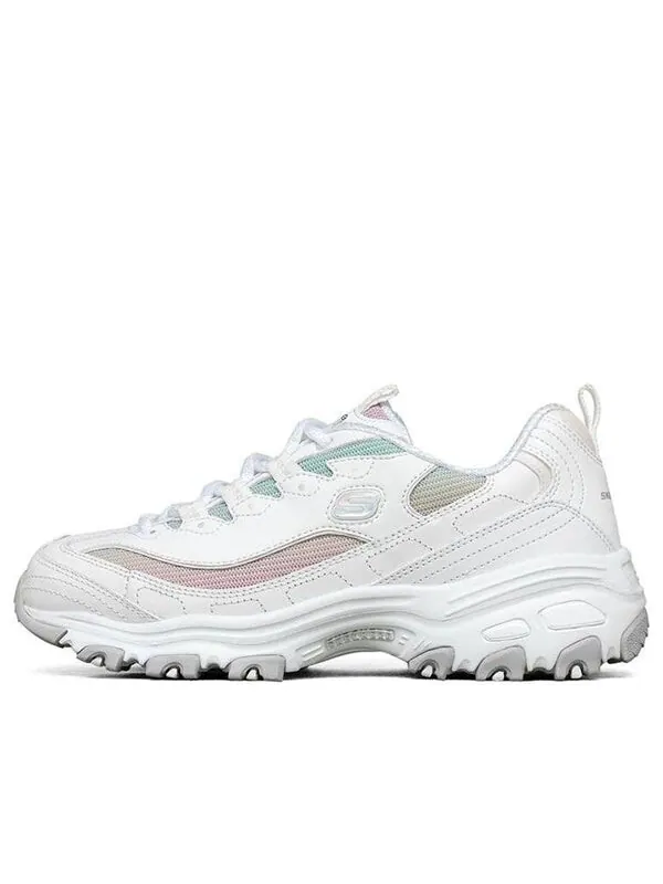 Кроссовки d'lites 1.0 low-top running shoes white/multi Skechers — изображение 1 из 4, белый
