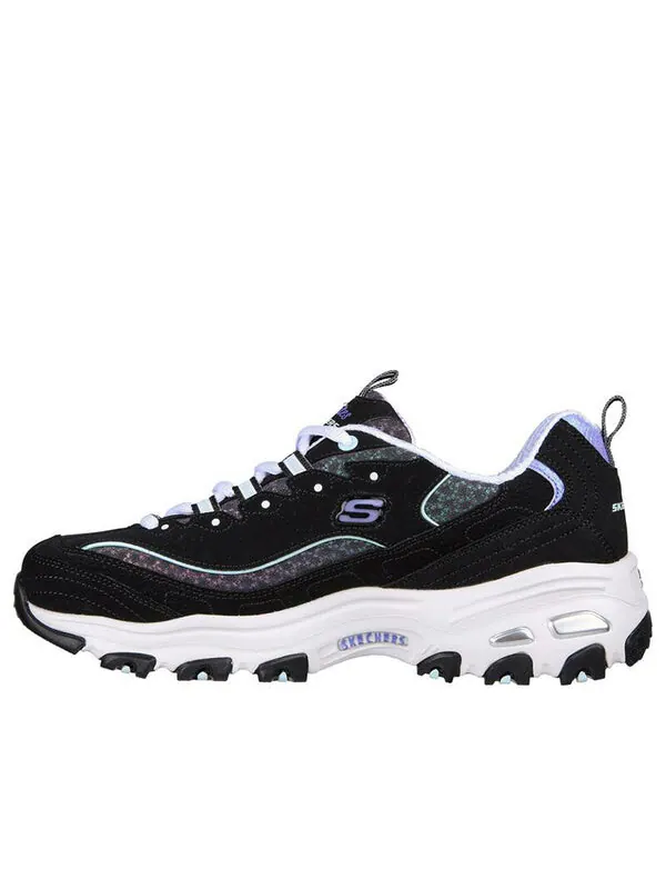 Кроссовки d'lites glowing path 'black' Skechers — изображение 1 из 4, черный
