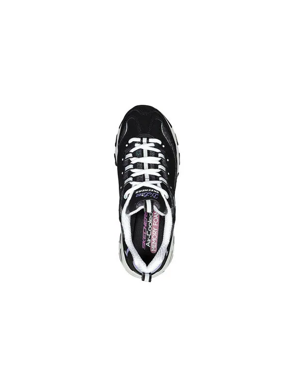 Кроссовки d'lites glowing path 'black' Skechers — изображение 4 из 4, черный