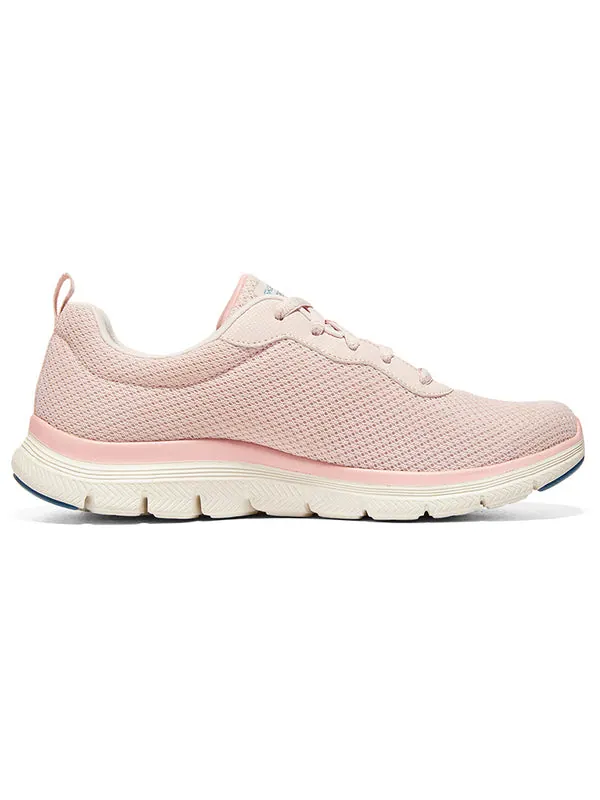Кроссовки flex appeal 4.0 'pink' Skechers — изображение 3 из 4, розовый/белый