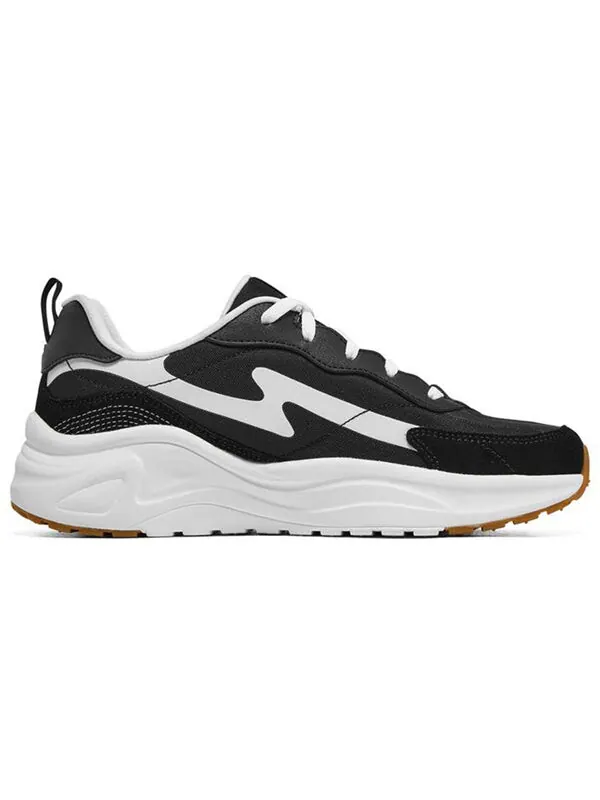 Кроссовки d'lites jogger kadn siyah sneakers 'black white' Skechers — изображение 2 из 4, черный/белый
