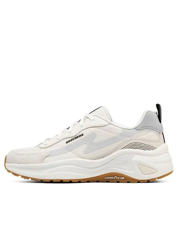 Кроссовки d'lites wave sneakers 'beige white blue' Skechers — изображение 1 из 4, бежевый/белый/синий