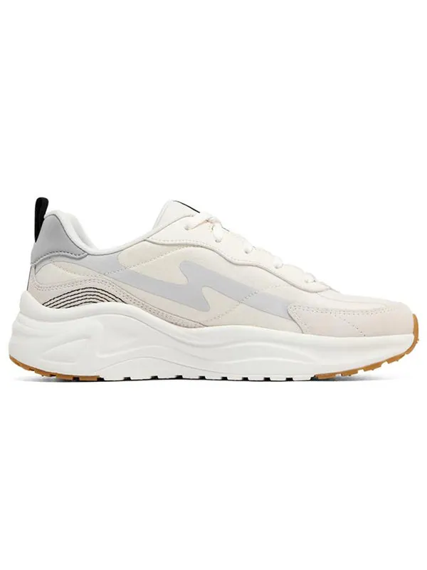Кроссовки d'lites wave sneakers 'beige white blue' Skechers — изображение 2 из 4, бежевый/белый/синий