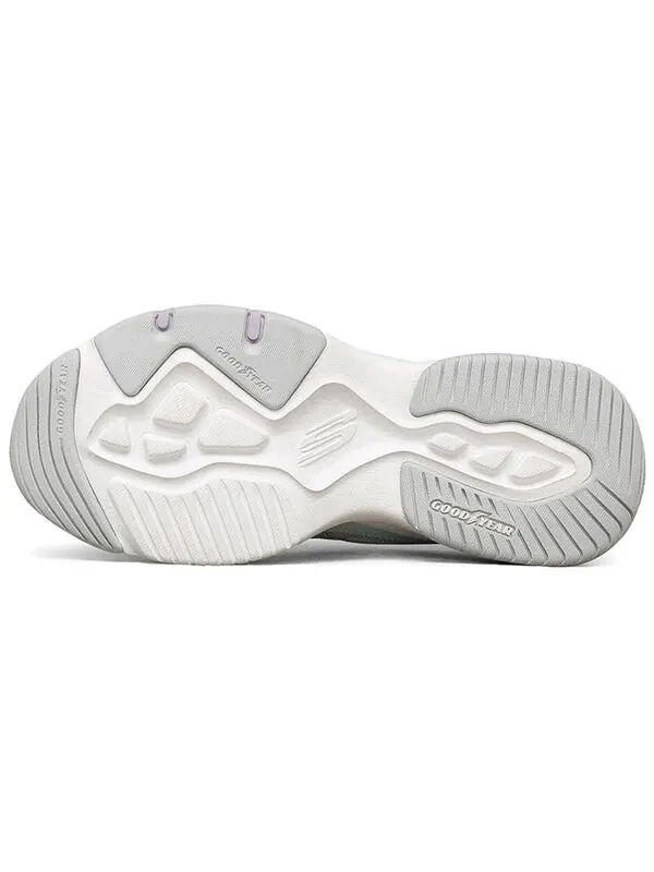 Кроссовки d lites 4.0 panda flatform low chunky shoes white Skechers — изображение 4 из 4, кремовый белый