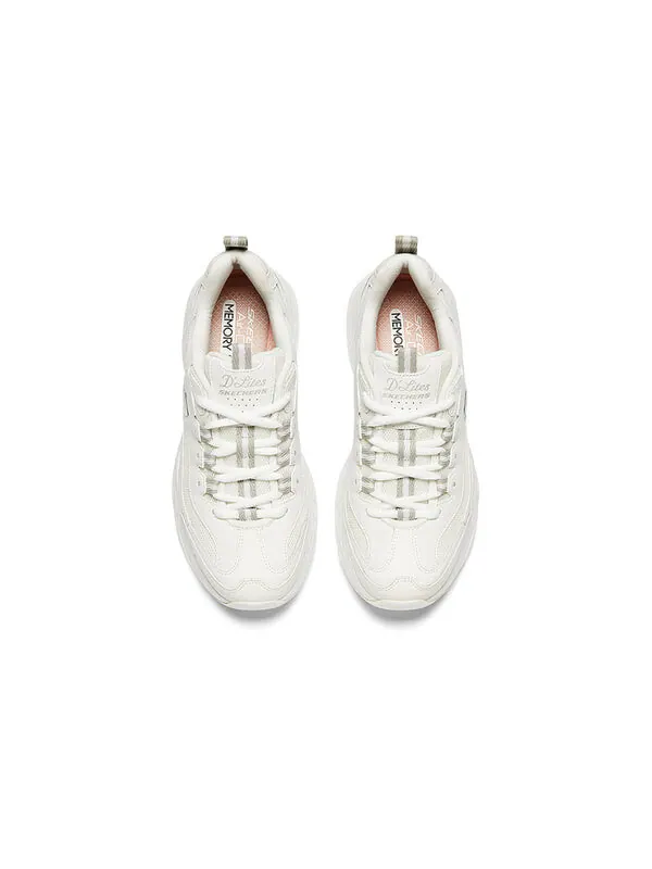 Кроссовки d'lites 4.0 'white grey' Skechers — изображение 4 из 4, белый/серый
