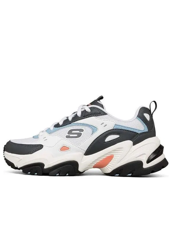 Кроссовки stamina v2 low running shoes white/black Skechers — изображение 1 из 4, белый/черный
