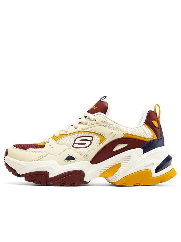 Кроссовки stamina v2 'creamyellow red yellow' Skechers — изображение 1 из 4, красный/желтый