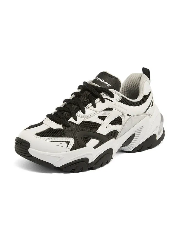 Кроссовки stamina v2 'black white' Skechers — изображение 3 из 4, черный/белый