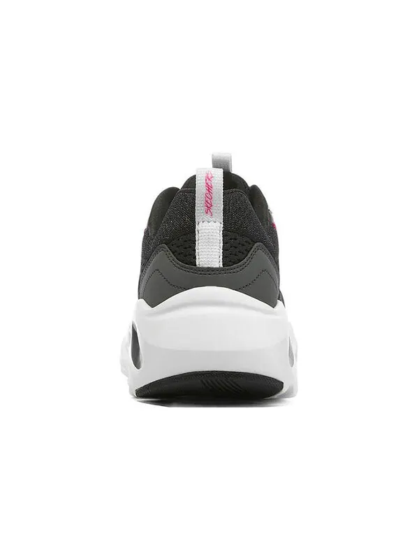 Кроссовки stamina airy leisuresport shoes black/white Skechers — изображение 4 из 4, черный/белый