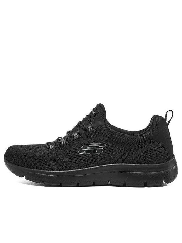 Кроссовки summits perfect views 'black' Skechers — изображение 1 из 4, черный