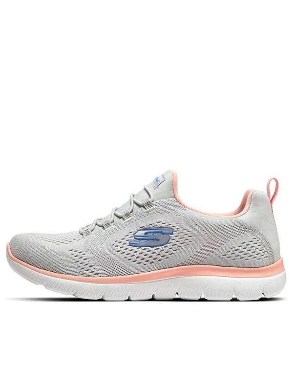 Кроссовки summits perfect views 'grey orange' Skechers — изображение 1 из 4, серый/оранжевый