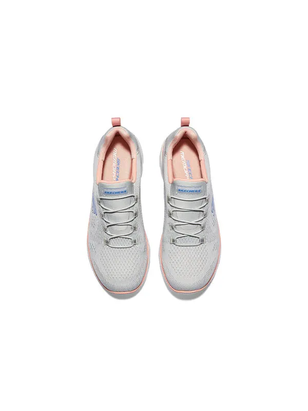 Кроссовки summits perfect views 'grey orange' Skechers — изображение 3 из 4, серый/оранжевый