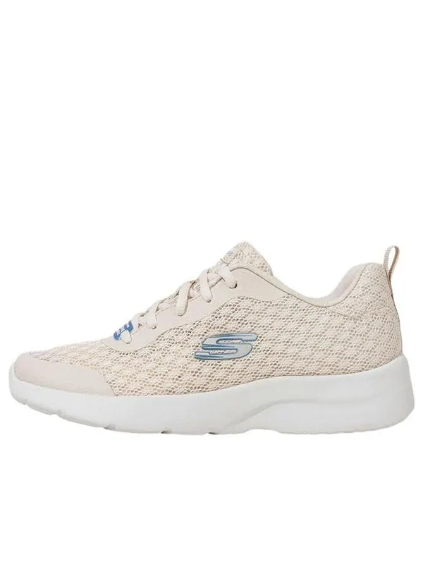 Кроссовки dynamight 2.0 low top sneakers 'cream white blue' Skechers — изображение 1 из 1, кремовый белый/синий