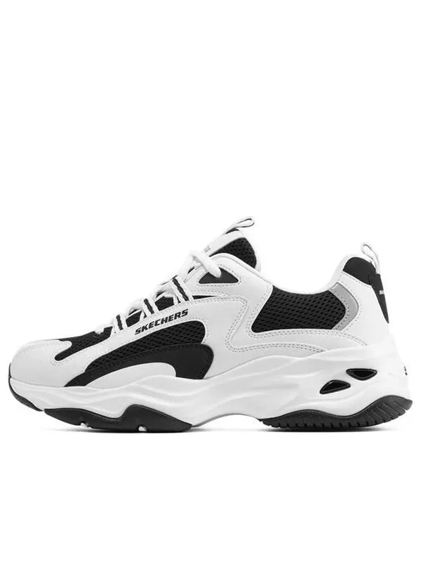 Кроссовки dlites 4.0 'white black' Skechers — изображение 1 из 4, белый/черный