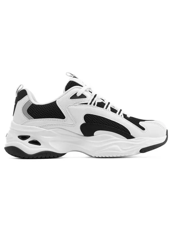 Кроссовки dlites 4.0 'white black' Skechers — изображение 2 из 4, белый/черный