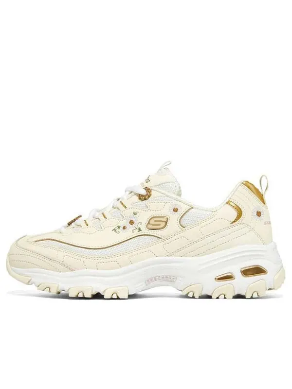 Кроссовки d'lites 'cream white' Skechers — изображение 1 из 4, кремовый/белый