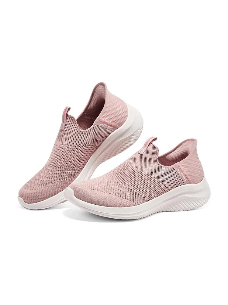 (WMNS) Skechers Ultra Flex 3.0 'Cozy Streak - Rose' — изображение 3 из 5, розовый