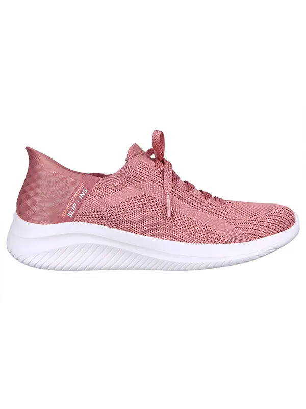 Кроссовки ultra flex 3.0-brilliant path 'pink white' Skechers — изображение 2 из 4, розовый/белый