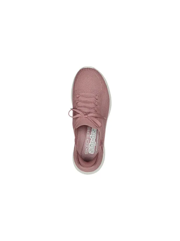 Кроссовки ultra flex 3.0-brilliant path 'pink white' Skechers — изображение 4 из 4, розовый/белый