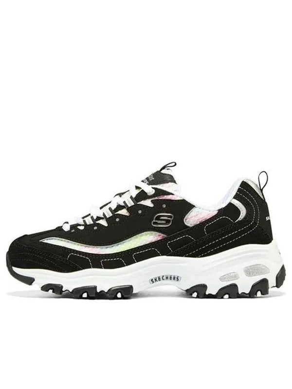 Кроссовки dlites 'black white' Skechers — изображение 1 из 4, черный/белый