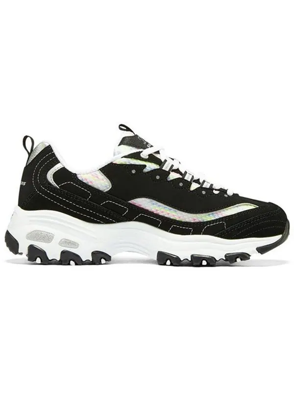 Кроссовки dlites 'black white' Skechers — изображение 2 из 4, черный/белый