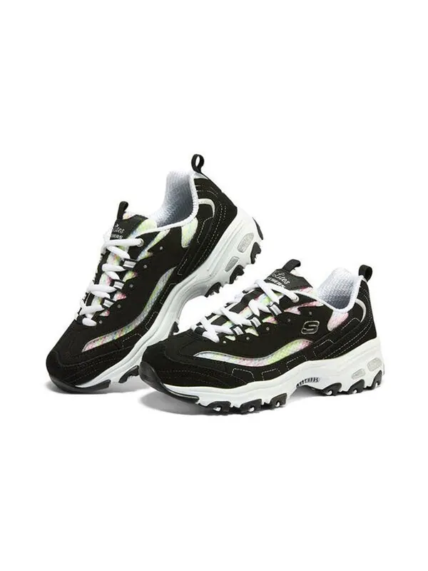 Кроссовки dlites 'black white' Skechers — изображение 3 из 4, черный/белый