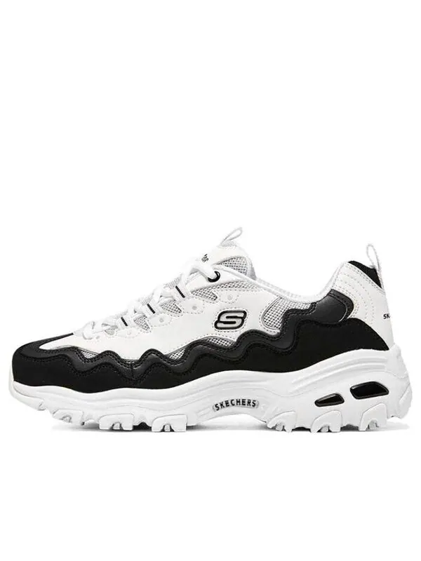Кроссовки d'lites 1.0 'white black' Skechers — изображение 1 из 4, белый/черный