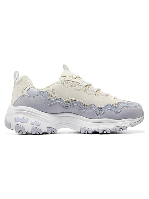 Кроссовки d'lites 1.0 'white purple' Skechers — изображение 2 из 4, белый/фиолетовый