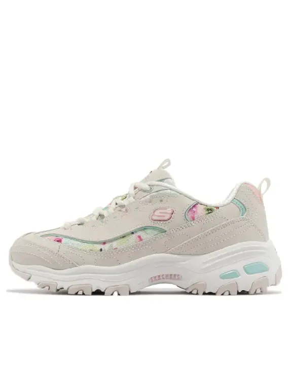 Кроссовки dlites blooming fields 'natural multicolor' Skechers — изображение 1 из 2, натуральный/мульти