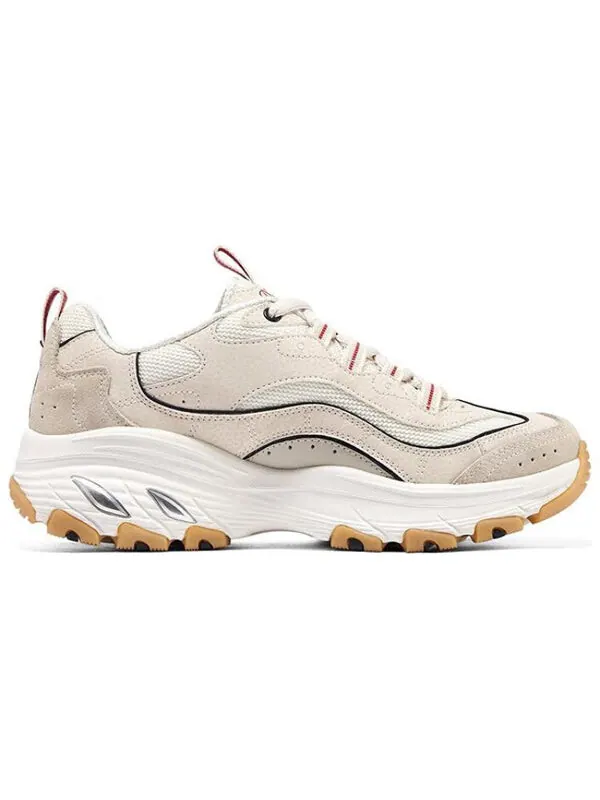 Кроссовки arch fit dllites 'brown' Skechers — изображение 2 из 4, белый/коричневый